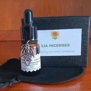 SANTA MUERTE Oil, Holy Death Oil, General purpose, Ritual and Perfume Oil, handcrafted, 10ml, Holy Incenses® by Lia Geraldes de Matos