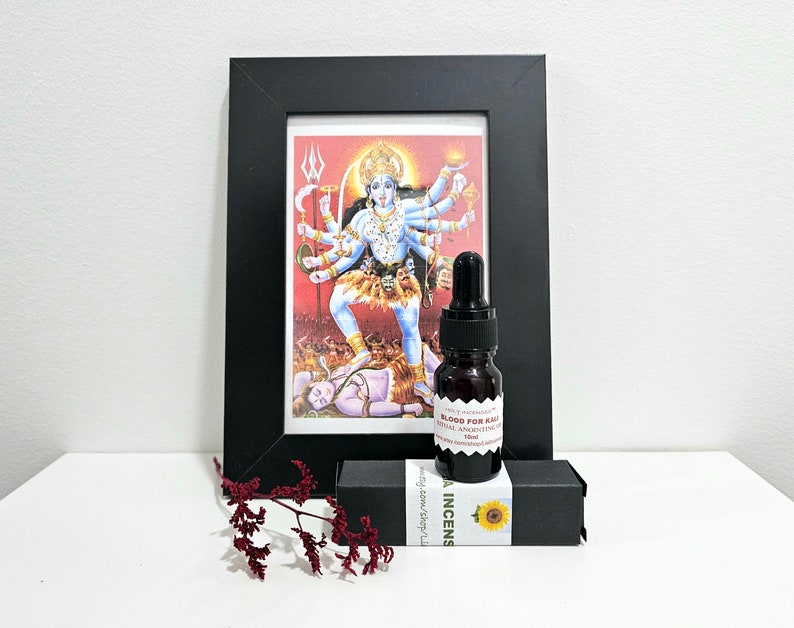 Blood for Kali Ritual Anointing Oil, Handcrafted, 10ml - Holy Incenses ...