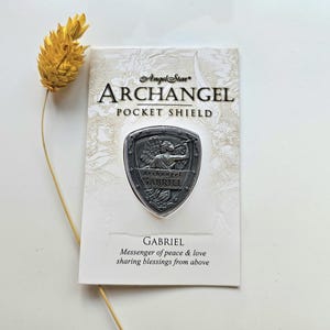 Erzengel Gabriel Schutz Taschenschild, Heiliger Gabriel, San Gabriel, Sao Gabriel + ANGEBOT