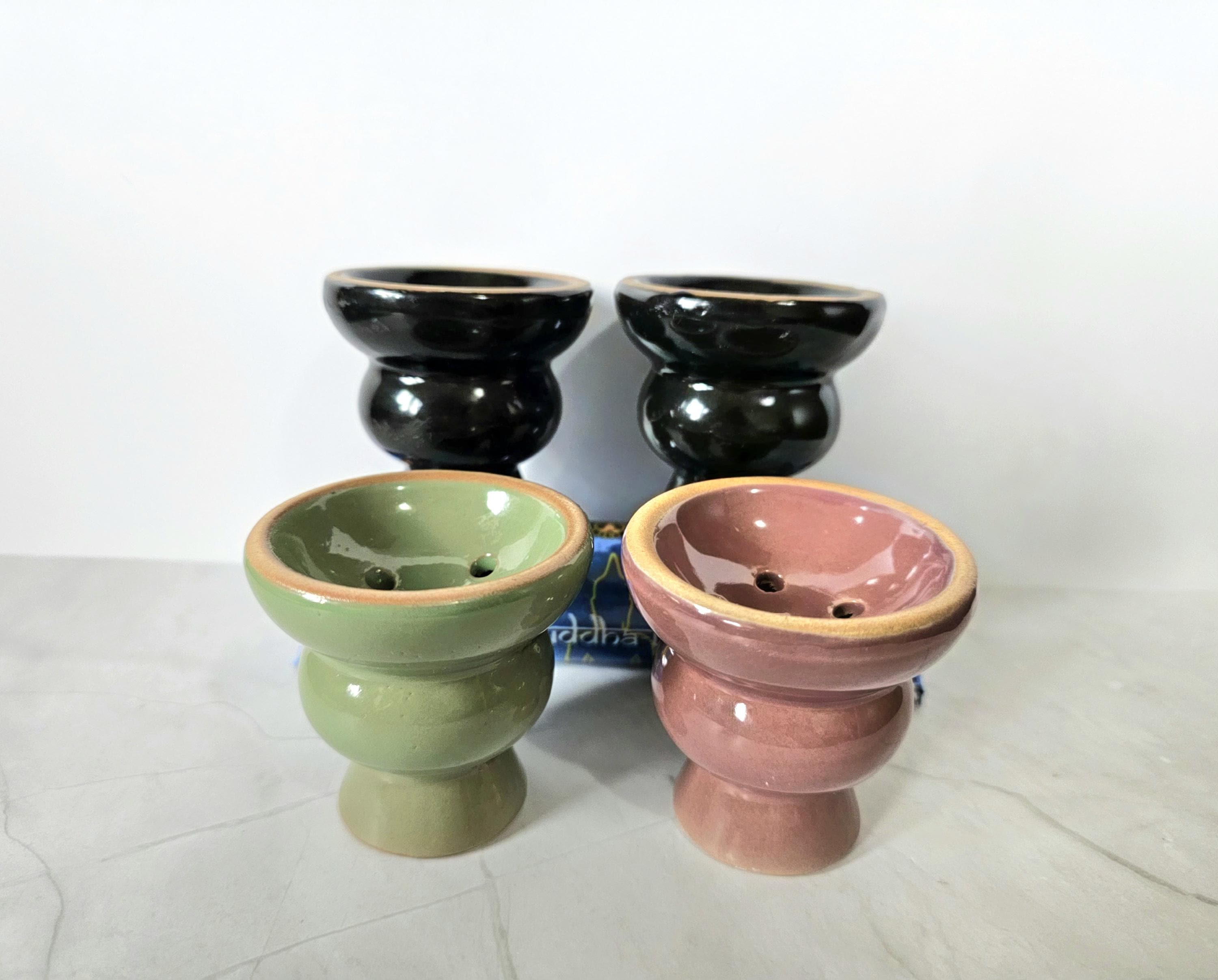 Handmade Ceramic Glazed Censer, Ceramic Charcoal Burner