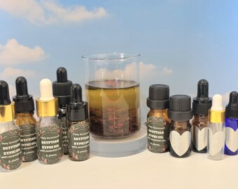Egyptian Kyphi Oil Handmade Blend With Oils and Plants, Holy