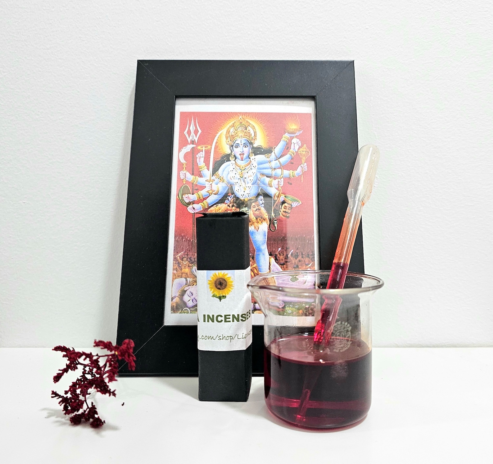 Blood for Kali Ritual Anointing Oil, Handcrafted, 10ml - Holy Incenses ...