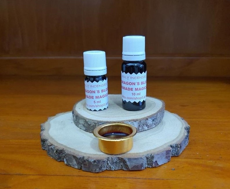 DRAGON's BLOOD magical ink handmade Wicca Holy Incenses™ by Lia Geraldes de Matos image 5