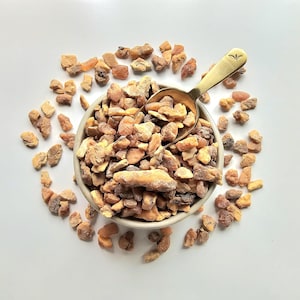Resina de incienso de benjuí de Sumatra, Styrax benzoin, Goma benjamina, 25 g o 50 g / 0,88 oz o 1,76 oz