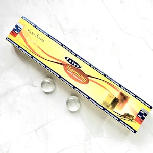 Harmony incense sticks, 2 packs with 15g each, harmony incense, meditation incense, masala incense, Satya incense