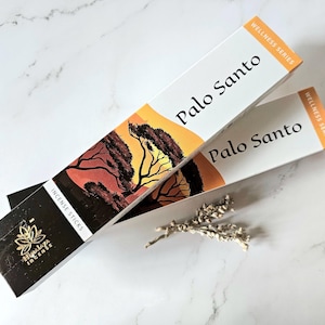 Palo Santo incense sticks, 3 packs of 15g each, hand-rolled, environmentally friendly, no artificial fragrances