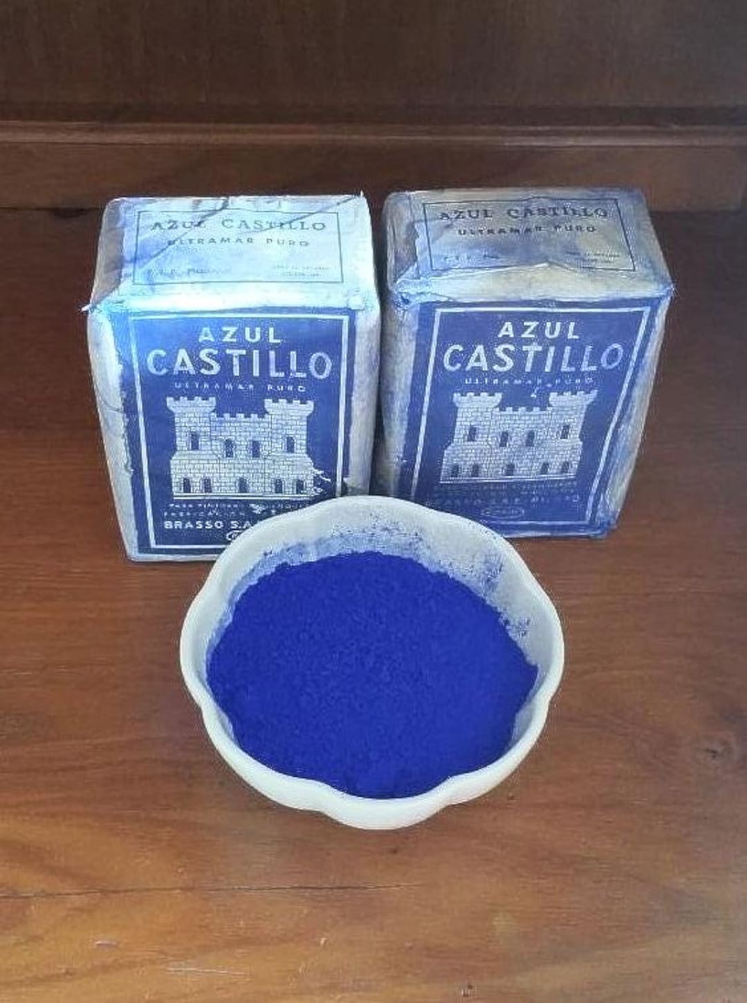 Anil or Azulete Strictly Genuine Indigo Blue Powder From the 60s - 25g ...