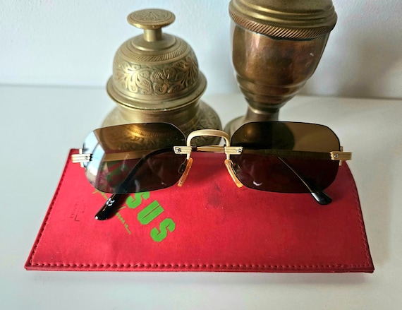 VERSACE VERSUS rare vintage genuine sunglasses E9… - image 10