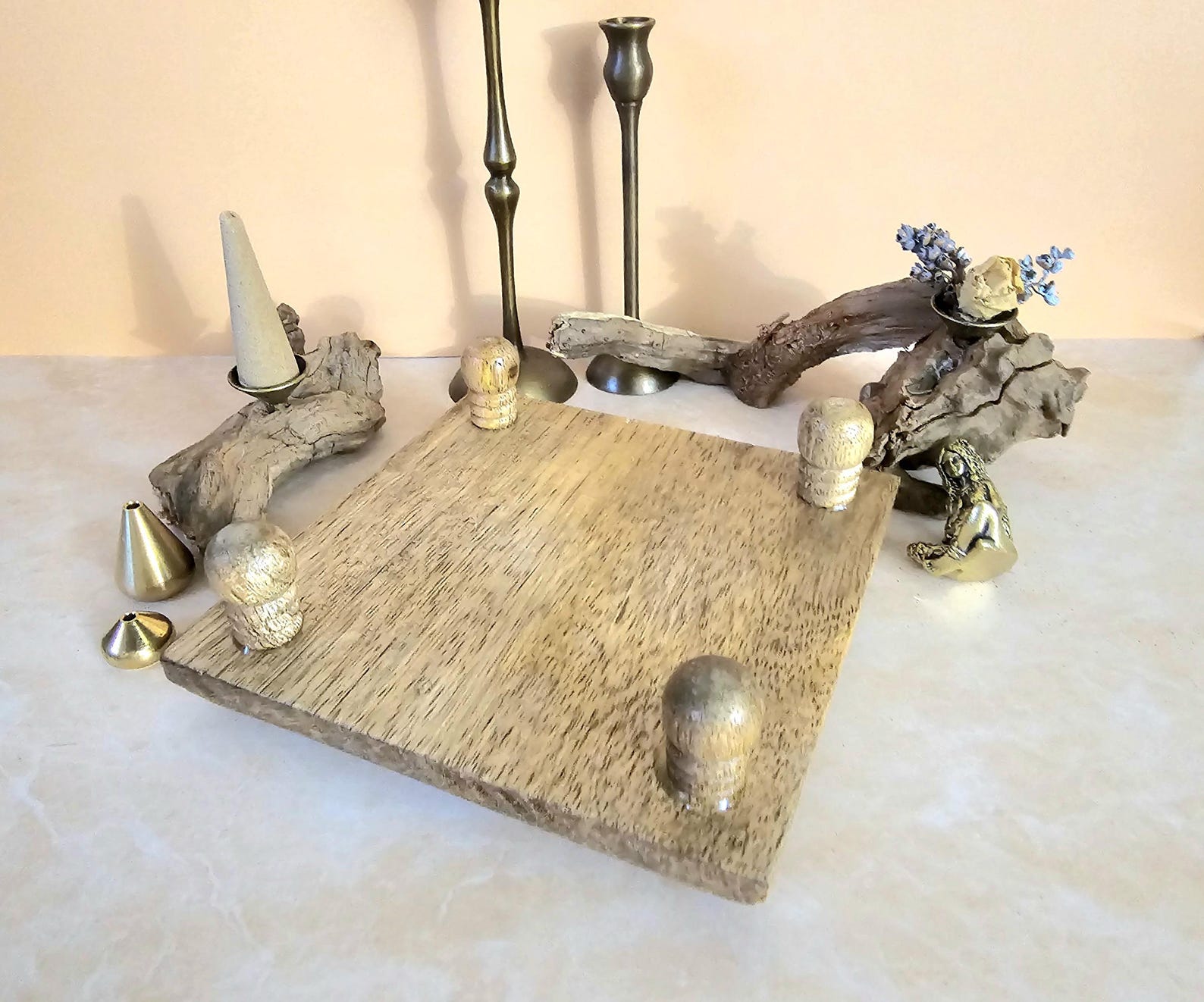 Goddess Mini Altar Table, Pagan Altar Table, Wicca Altar Table, Mini ...