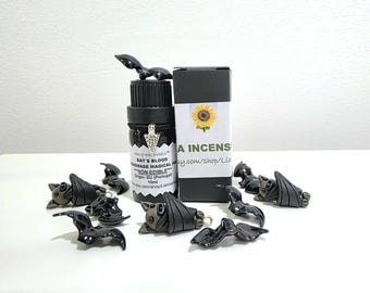 Magische inkt vleermuisbloed (handgemaakt), Wicca, 10 ml, Holy Incenses® van Lia Geraldes de Matos