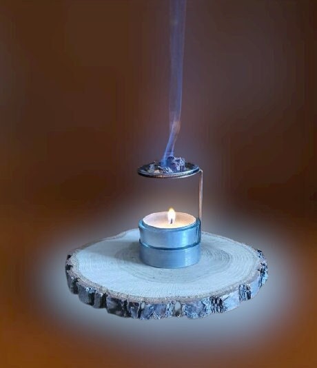 NO CHARCOAL - Incense burner for resins and powders without charcoal …