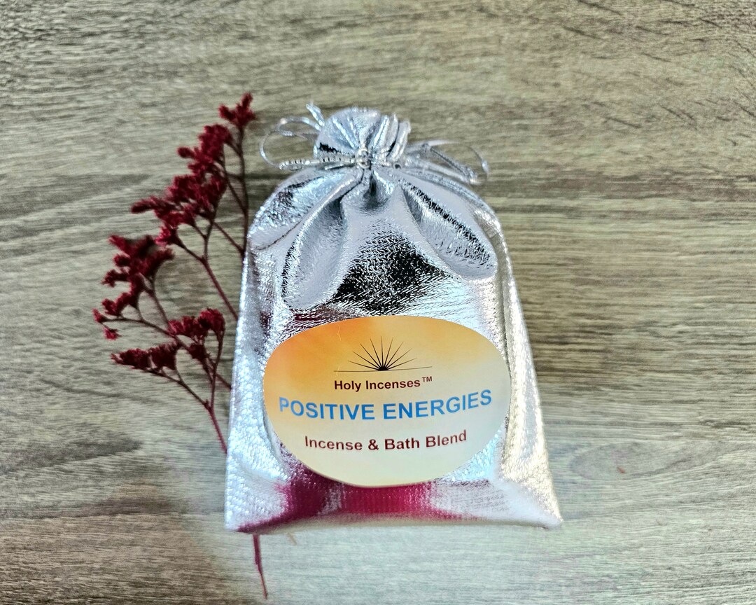 POSITIVE ENERGIES Incense and Bath Blend 35g Citrine Holy Incenses™ by