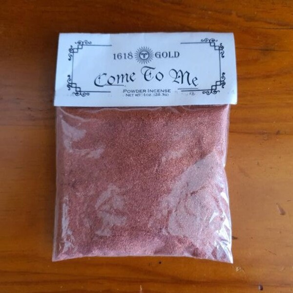 COME TO ME poeder wierook (1618 Goud) - 28,3g (1oz)