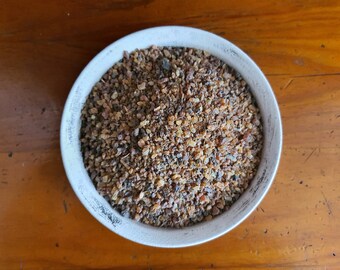 BLACK MYRRH resin incense from Ethiopia, Commiphora myrrha, church incense, 1st quality ( small grains) - 50g - 100g