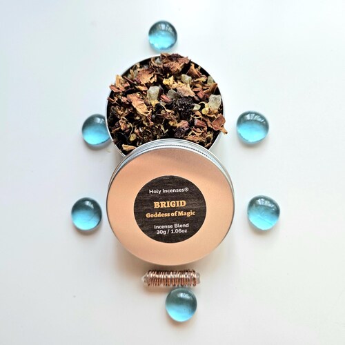 Incienso artesanal Brigid, Diosa de la Magia, 30 g (1,06 oz), Holy Incenses® de Lia Geraldes de Matos