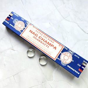 Nag Champa incense sticks, 3 packs with 15g each, Sai Baba incense, meditation incense, masala incense, Satya incense