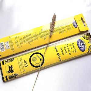 ASTRAL 7 x 7 Fights All Evil 3 packs of 22 sticks each incense sticks ASTRAL 7 x 7 Contra Todo
