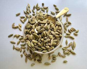Cardamom dried pods, 25g 0.88oz, Elettaria cardamomum, Green Cardamom, Cardamomo