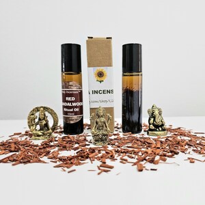 Red Sandalwood handcrafted ritual oil - 10ml + OFFER