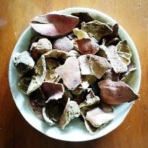 Pomegranate dried peel, 25g 0.88oz, Punica granatum, Grenade, Granada, Roma, Romã
