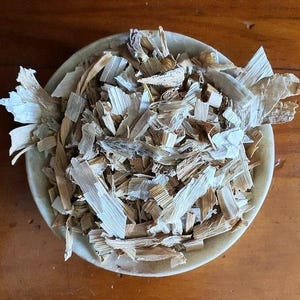 Garlic Straw, 25g 0.88oz, Allium sativum, Ail Blanc, Ajo, Echte Rokkenbolle, Palha de alho