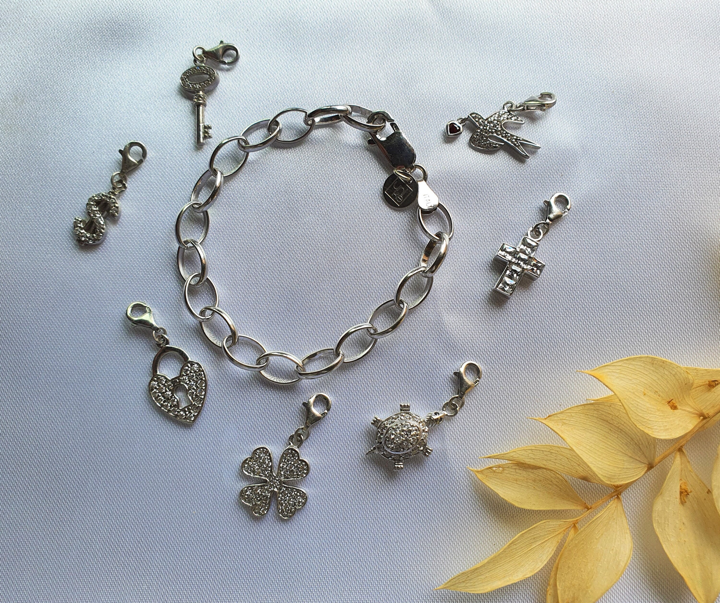 925 Argento Ciondoli Perle Di Gioielli Perle A Ciondolo Fai Da Te - Foto 2