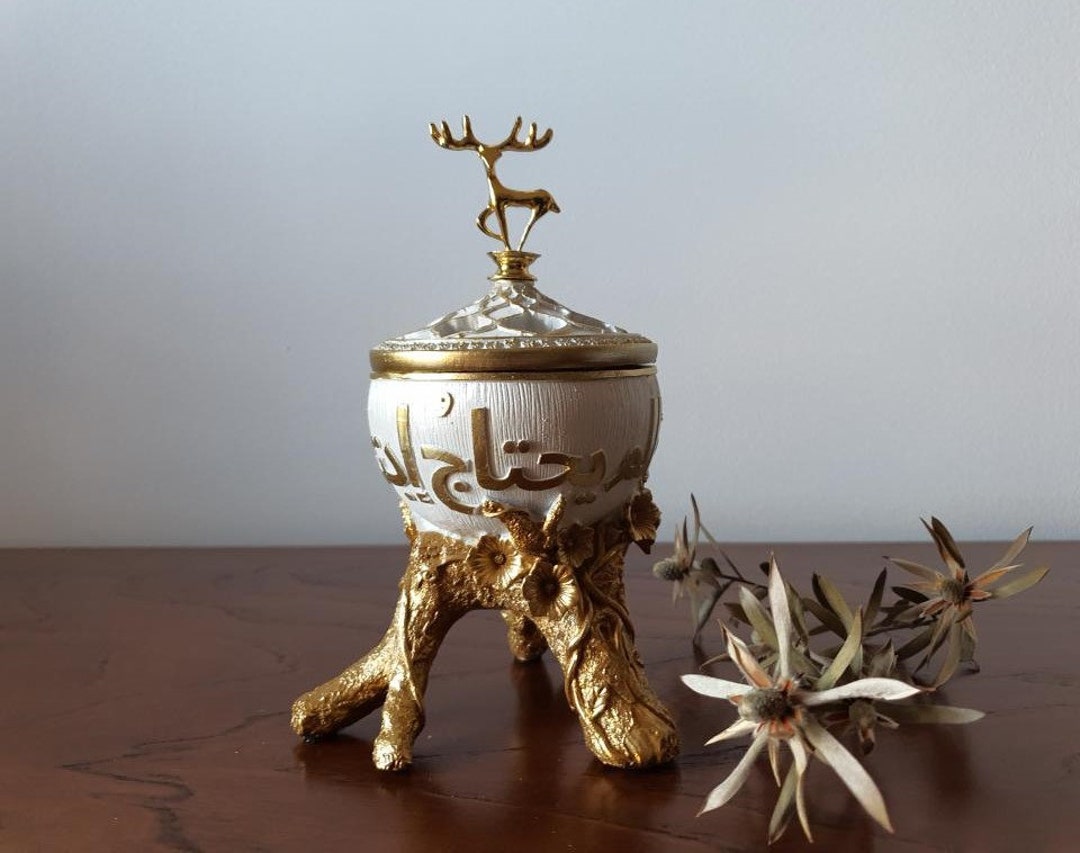 Incense Burner for All Kinds of Incense Resin and Golden Etsy