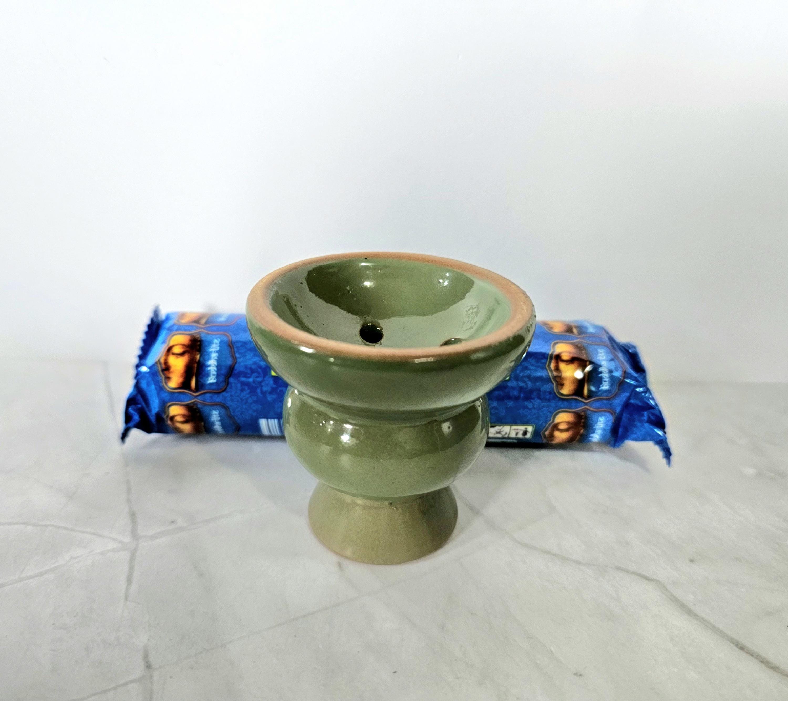 Handmade Ceramic Glazed Censer, Ceramic Charcoal Burner