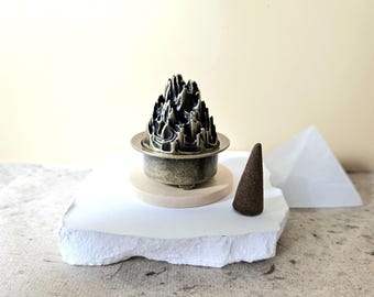 Minimalist Incense Holder, Zen Incense Burner, Incense Cone Plate