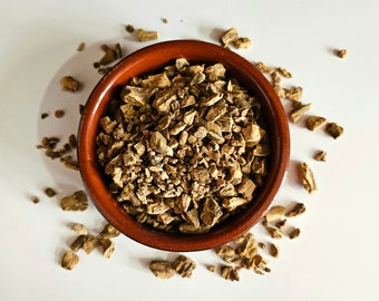 RHUBARB dried root 50g Rheum palmatum Rhubarbe Ruibarbo Ruibardo