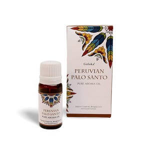 Olio aromatico puro di Palo Santo peruviano (Goloka)
