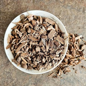 Getrocknete Ulmenrinde, 50 g, Ulmus campestris, Olmo, Orme Champêtre, Ulmus mino, Ulme Tee, Portugesische Ulme, Ulmeiro