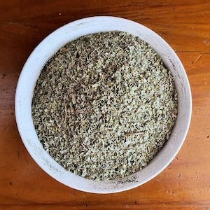 Marjoram dried leaf, 50g 1.76oz, Origanum majorana, Gartenmajoran, Marjolaine, Mejorana, Manjerona