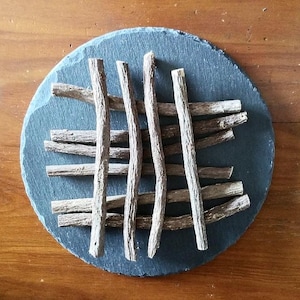 Licorice root sticks, 29g 1.02oz, Glycyrrhiza glabra from Spain, Regaliz, Alcaçuz, organic
