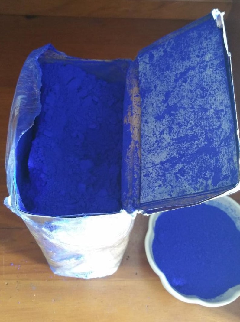 ANIL or AZULETE strictly genuine indigo blue powder from the 60s 25g, 50g, 100g image 3