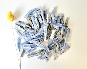 Blauwe kyaniet lemmeten, zwaard van aartsengel Michaël, 30 g / 1,06 oz