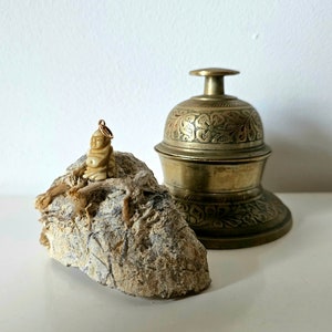 Bone Carved Buddha Pendant