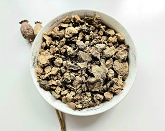 Pezzi di radice essiccata di Ipomoea jalapa, Ipomoea purga, Jalap (Alto Giovanni il Conquistatore), da 25g a 250g