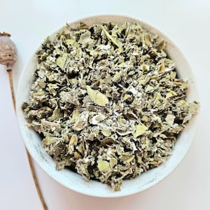 Coltsfoot dried leaf, 25g 0.88oz, Tussilago Farfara, Colts Foot Leaf, Herbe aux Pattes, Uña de Caballo, Una de caballo, Tussilagem, Farfara
