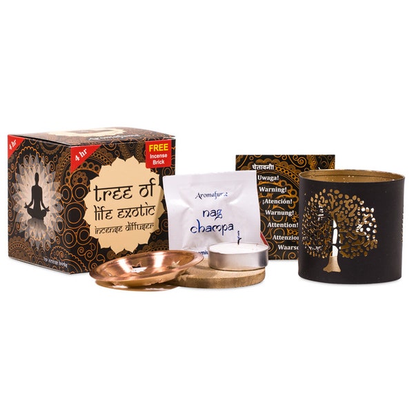 AROMAFUME Incense Diffuser for incense bricks - TREE of LIFE