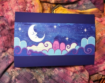 Blue Moon Print