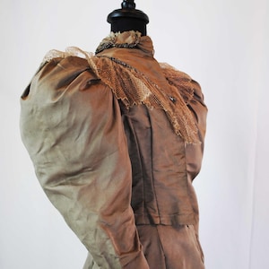 Victorian 2 Piece Visiting Dress 1893