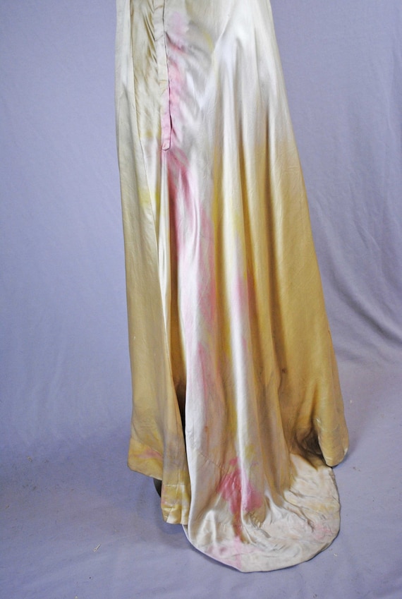 1593 - Satin Prom Evening Dress
