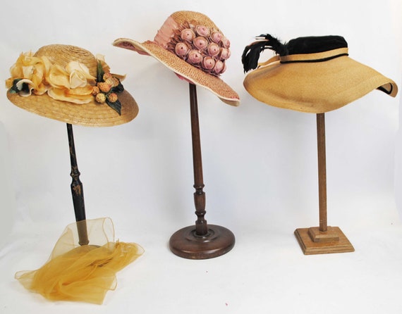 Vintage 1920s 1950s hats - Gem