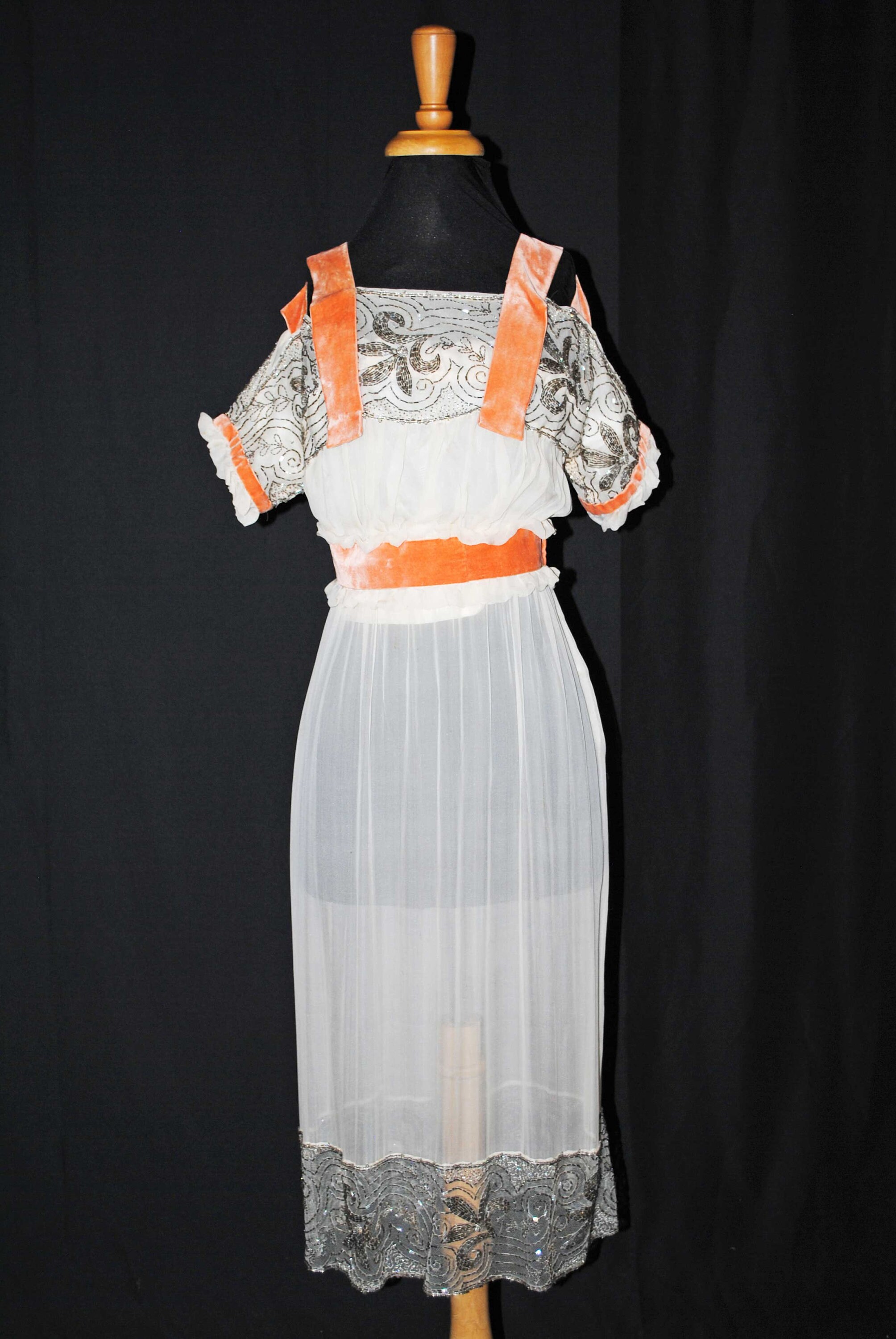 sachin and babi light blue dress 1925 Vintage Evening Dresses