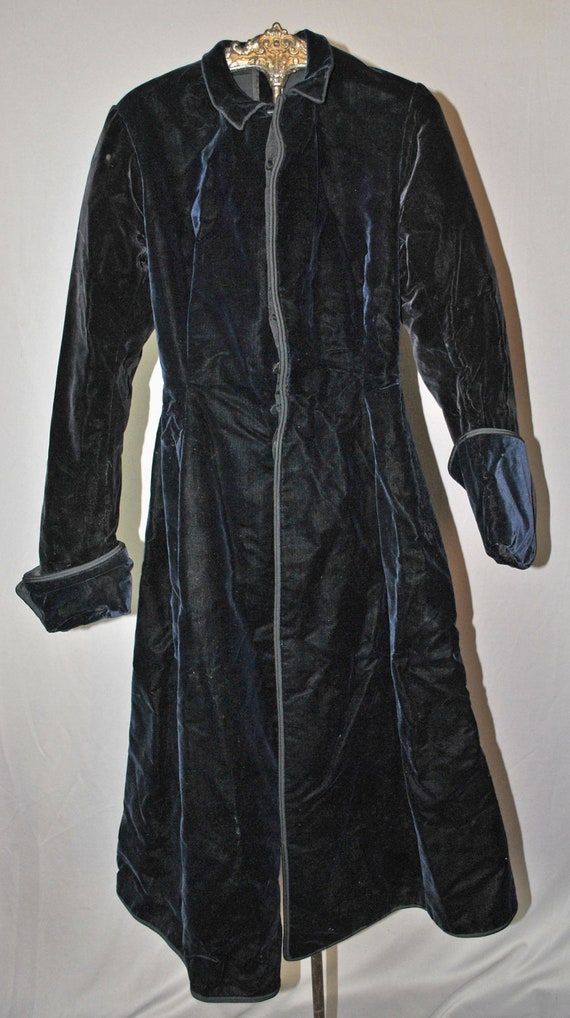 Antique Bustle Dress 1870s Walking Suit Outfit - … - image 7