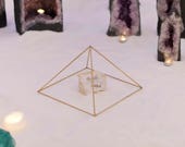 39cm 15,3in Copper Pyramid To Re-Energize Body, Food Home, Program Gem Stones, FengShui, Improved Energy, Healing Energy