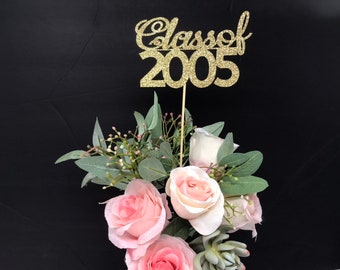 Class Reunion 2005, Class of 2005, Class Reunion Centerpiece , Class Reunion Decoration, Class Anniversary, Prom, School, University