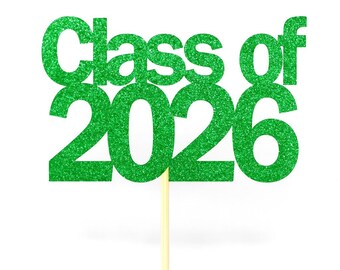 Graduation party decorations, Graduation 2026, Centerpiece Sticks, class of 2026, Graduation Decoration, personalized centerpiece, Gold 2026