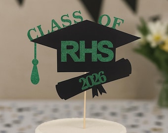 Graduation party decorations 2026, Graduation Cake Topper, Personalized Graduation cake topper, Graduation Party decor 2026, Congrats Grad